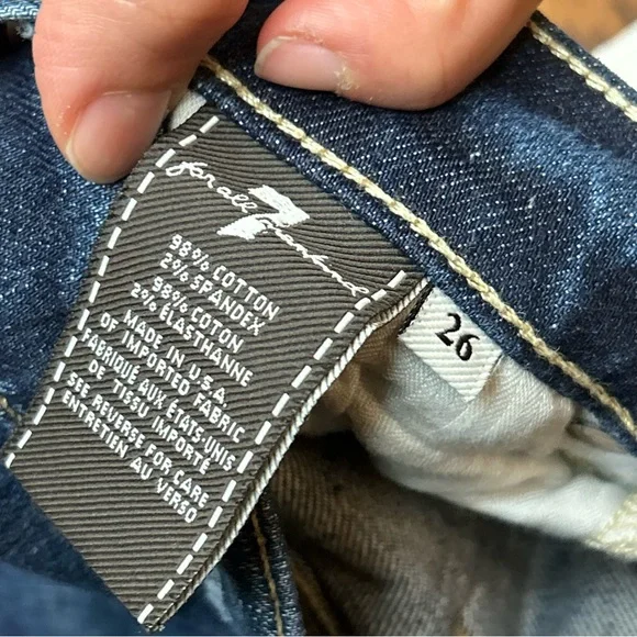 7 For All Mankind josefina skinny Boyfriend Jeans - Picture 7 of 8